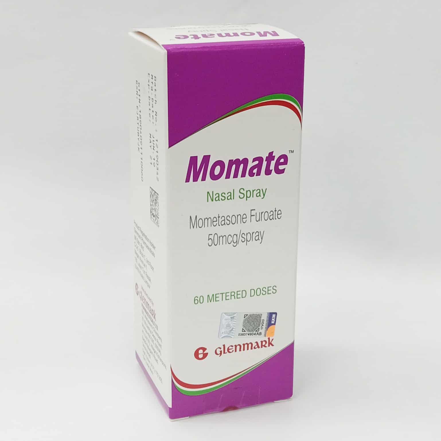 (Momate nasal spray 50mcg) 